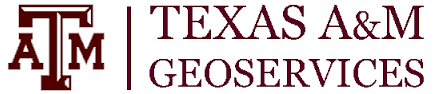 Texas A&M University GeoServices logo